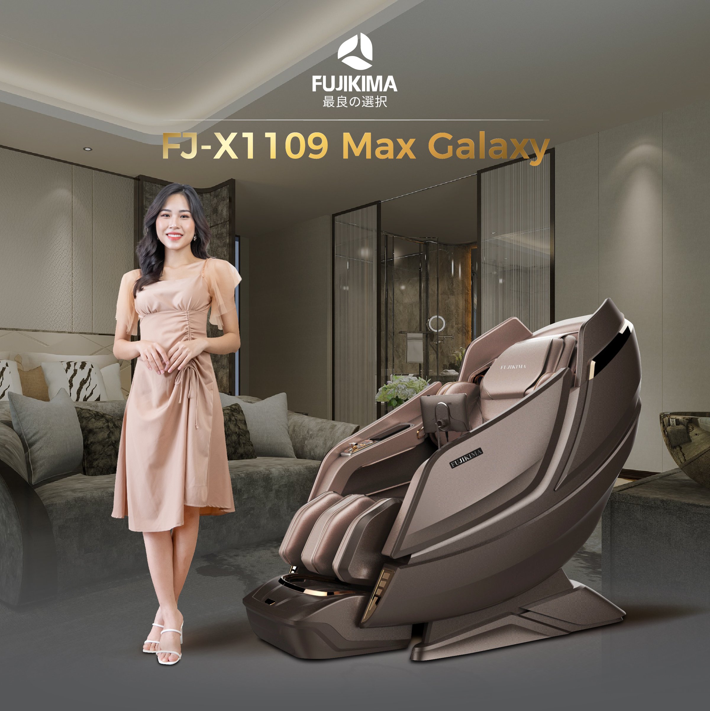 FUJIKIMA FJ X1109  XẢ KHO GIÁ GỐC - Thanh Lý ghế massage Phá Giá thị trường. gọi ngay 08586.12698