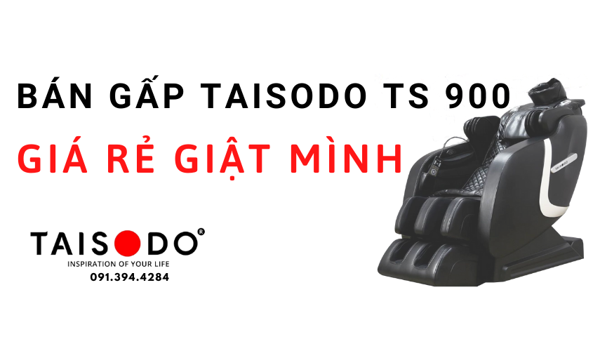 Thanh lý ghế massage Taisodo Ts 900 giá rẻ nhất Việt Nam