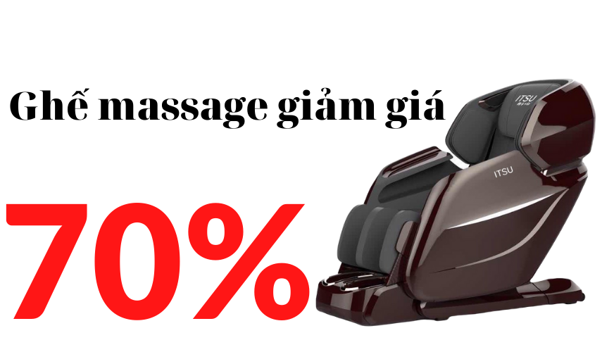 Giảm giá lên đến 70% Ghế mát xa Fujikima - Taisodo | Máy chạy bộ, Xe đạp thể dục Aguri nhân dịp khai trương Ghế massage Phú Quốc Grand World