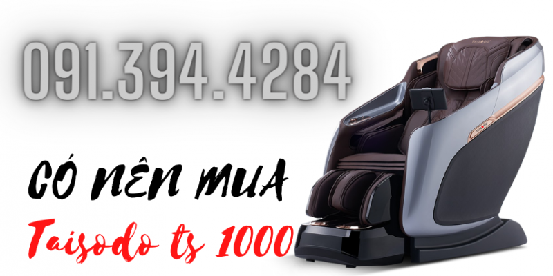 Có nên mua Ghế massage Taisodo Ts 1000, Đánh giá và so sánh với các thương hiệu khác !