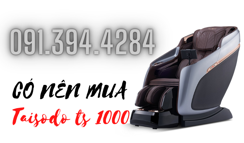 Có nên mua Ghế massage Taisodo Ts 1000, Đánh giá và so sánh với các thương hiệu khác !