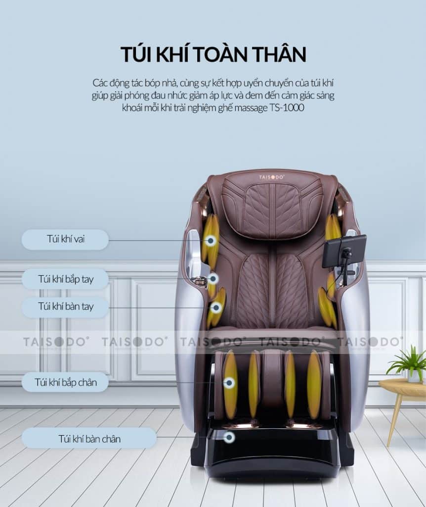 Có nên mua Ghế massage Taisodo Ts 1000, Đánh giá và so sánh với các thương hiệu khác