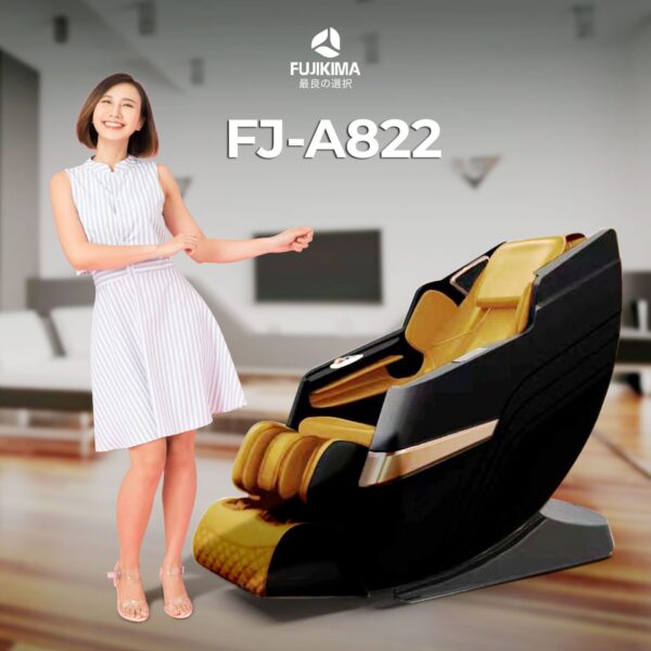 Ghế massage Fujikima A822 (bán LỖ rẻ HƠN 50%) Fuji 822 - Kho Hà Nội, Hồ Chí Minh